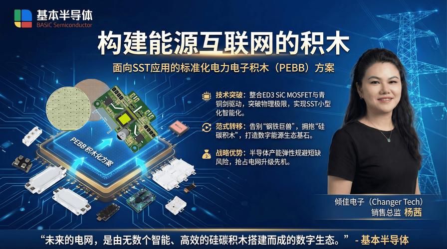 基本半导体sst固态变压器sic模块电力电子积木pebb方案在变压器断供